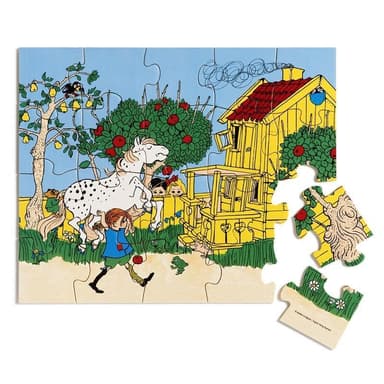 Pippi Träpussel, 20 bitar