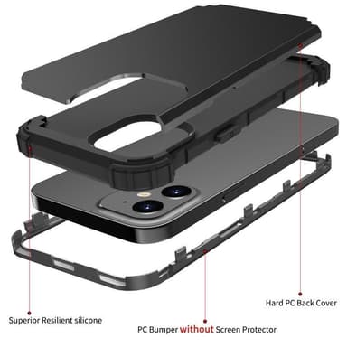 Stöttåligt skal till iPhone 12 mini, Rosa