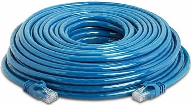 NORDIQZENZ Nätverkskabel UTP RJ45 Cat6 10m, Blå