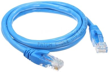 NORDIQZENZ Nätverkskabel UTP RJ45 Cat6 2m, Blå