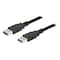 Delock Kabel USB 3.0 Typ-A Stecker > USB 3.0 Typ-A Stecker 1,0 m schwa