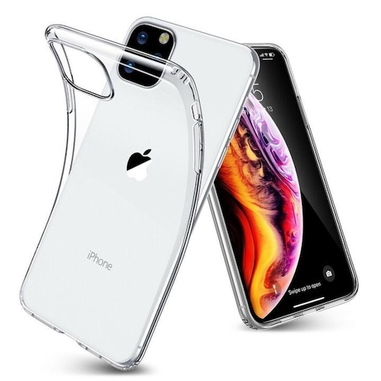 iPhone 11 slimmat skal, Soft TPU Protection, Transparent