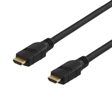 DELTACO PRIME aktiv HDMI-kabel, 20m, 4K 60Hz, Spectra, svart