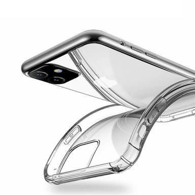 iPhone 11 slimmat skal, Soft TPU Protection, Transparent