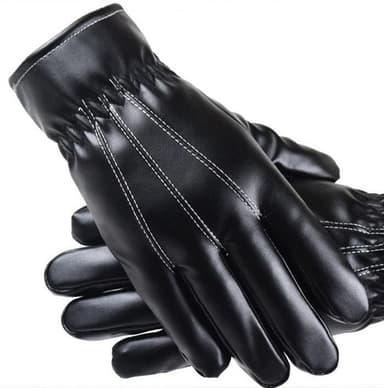 Läderhandskar med touchfunktion, One Size