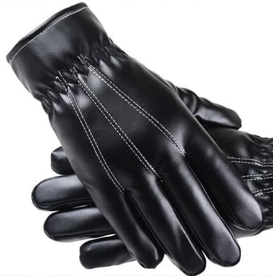 Läderhandskar med touchfunktion, One Size