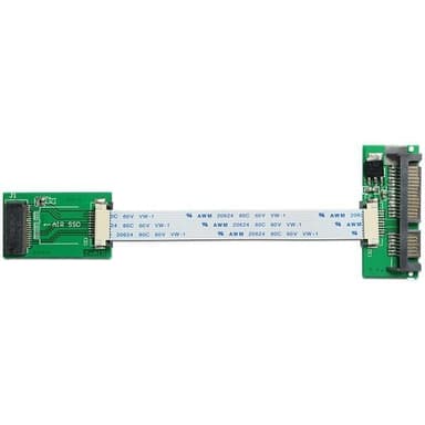 DeLOCK adapter MacBook Air SSD to SATA 22 pin ha
