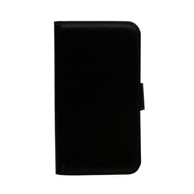 Hama iPhone6 Plus Plånboksv Svart Läderlook 2 kredkortspl. (66135609)