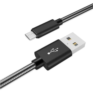 NORDIQZENZ Micro-USB kabel i Metall, 1m