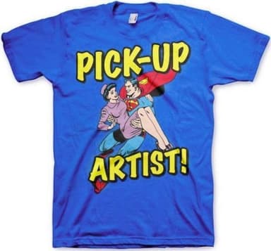 Superman Pick-up Artist T-shirt, Stl M