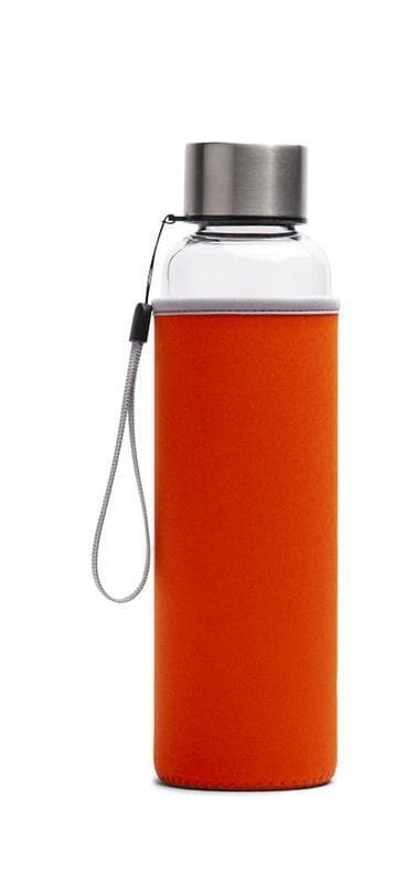 Lord Nelson Glasflaska med neoprenfodral 60 cl, Orange