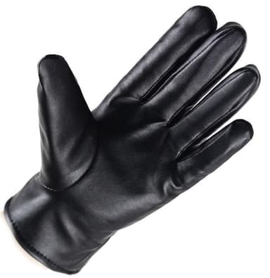 Läderhandskar med touchfunktion, One Size
