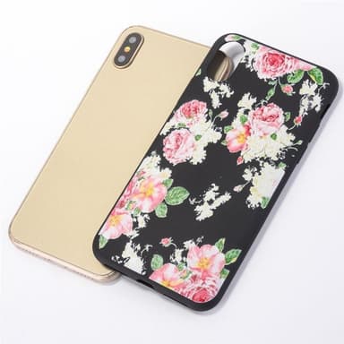 Baksideskal till iPhone X/XS, Flowers