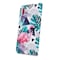 Trendig plånboksväska till iPhone X/XS - Flamingo