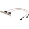 DELTACO 2x5 polig USB kontakt för moderkort med USB stöd, 30 cm (USB-1)