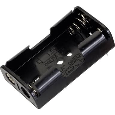 TRU COMPONENTS BH-321-1P Batterihållare 2x AA (R6)