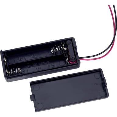 TRU COMPONENTS SBH421-1AS Batterihållare 2x AAA (R03)