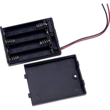 TRU COMPONENTS SBH441AS Batterihållare 4x AAA (R03)
