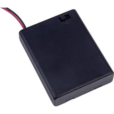 TRU COMPONENTS SBH441AS Batterihållare 4x AAA (R03)