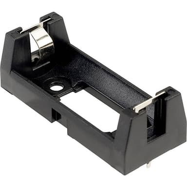 TRU COMPONENTS 18-0153 Batterihållare 1x CR123A