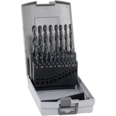 Alpen 802311100 HSS Metall-spiralborrset 19 delar DIN