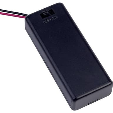 TRU COMPONENTS SBH421-1AS Batterihållare 2x AAA (R03)