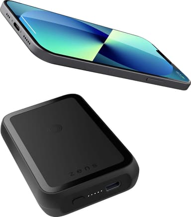 Zens Magnetic 4000mAh trådlös powerbank med stativ