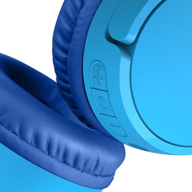 Belkin SOUNDFORM Mini trådlösa on-ear hörlurar (blå)