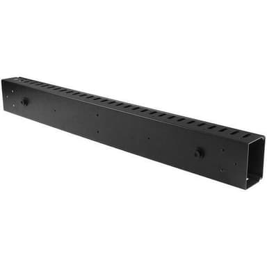 StarTech.com Vertikal kabelorganiserare med fingerkanaler - 0U - 91 cm