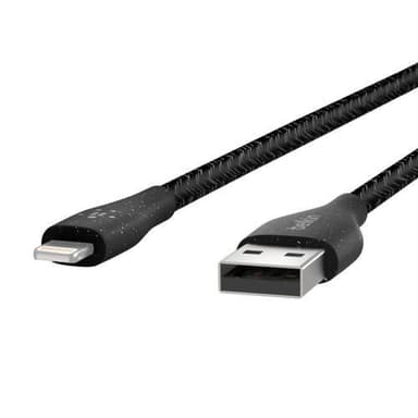 Belkin DuraTek Plus USB-A to Lightning, Black (3m)