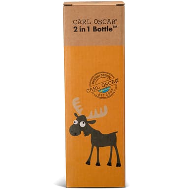 Barnflaska 2 i 1 0,3 + 0,15L Orange
