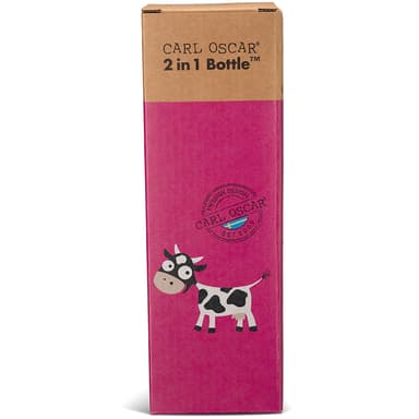 Barnflaska 2 i 1 0,3 + 0,15L Cerise