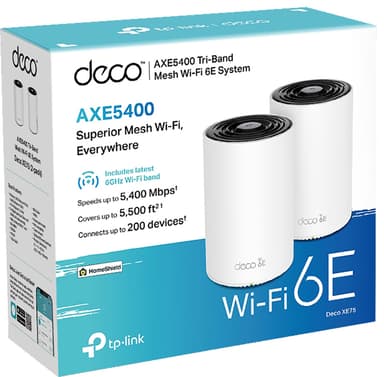 TP-Link AXE5400 mesh WiFi-system DecoXE75 (2-pack)