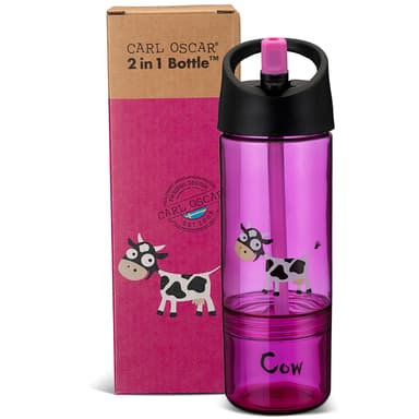 Barnflaska 2 i 1 0,3 + 0,15L Cerise