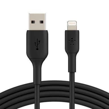 Belkin USB-A to Lightning, Black (1m)