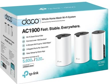 TP-Link AC1900 mesh WiFi-system DecoS7 3-pack