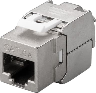 Keystone-modul RJ45 CAT 6A, STP, 500 MHz, slim-line