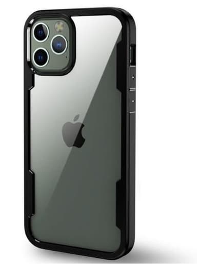 Mobilskal till iPhone 12 mini, Transparent/Svart