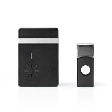 Sats med trådlös dörrklocka | Batteridriven | 36 melodier