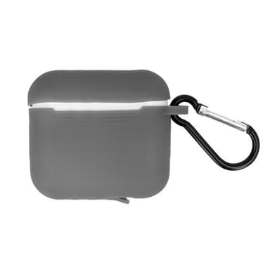 Airpods Pro Skyddsfodral med krok, grå