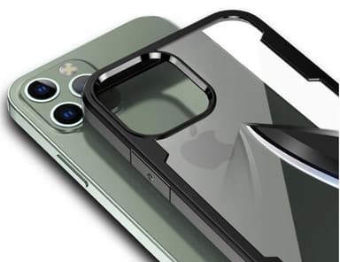 Mobilskal till iPhone 12 mini, Transparent/Svart