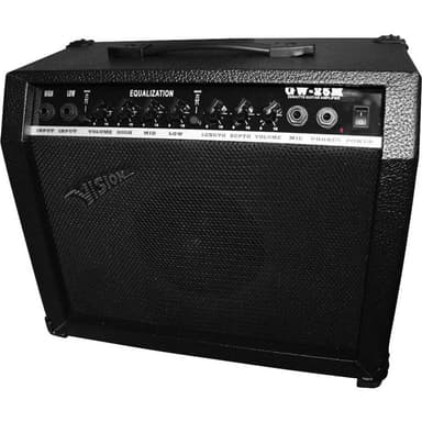 Elgitarrförstärkare Vision GW 25M Svart
