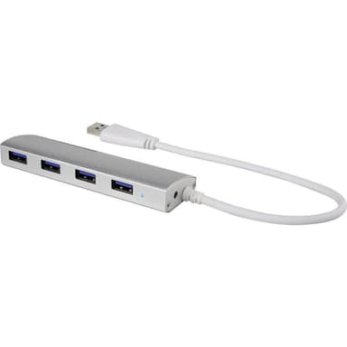 Renkforce 4 Port USB-Hub 3.0 Aluminium