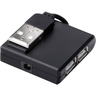 Digitus DA-70217 4 Port USB 2.0-Hub Svart