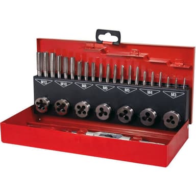 RUKO 245010 Maskingängtappborr-set 31 delar 1 set