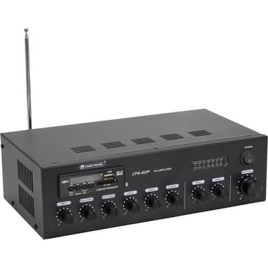 ELA-förstärkare Omnitronic CPE-40P ELA 40 W 4 kanaler 1