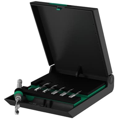 Wera 05104651001 Kombi Gängtappborr-set 7 delar metrisk