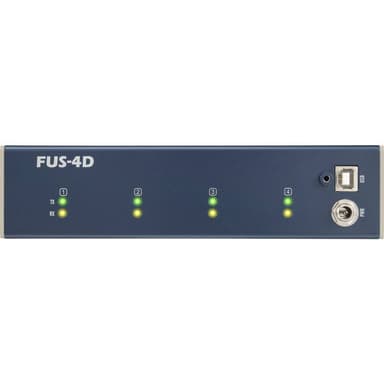 Renkforce 4 Port Seriell-Hub Svart