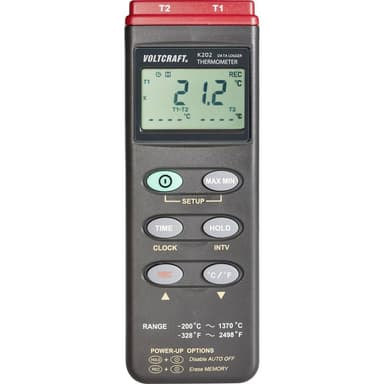 VOLTCRAFT K202 Temperaturmätare -200 - +1370 °C