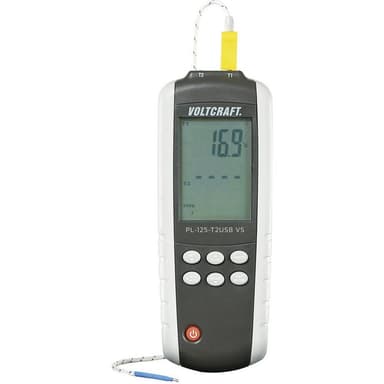 VOLTCRAFT PL-125-T2 Temperaturmätare -200 - +1372 °C